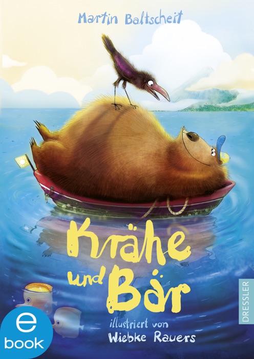 Krähe und Bär