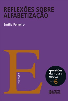 Capa do livro Psicogênese da língua escrita de Emília Ferreiro