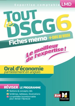 Tout le DSCG 6 - Oral d'économie - Rémi Leurion, Kevin Rigby, Baptiste Didierlaurent & Alain Burlaud