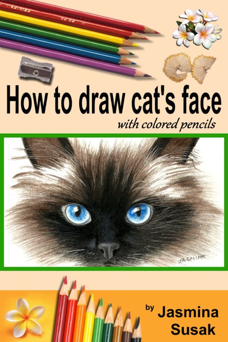 How to draw cat's face