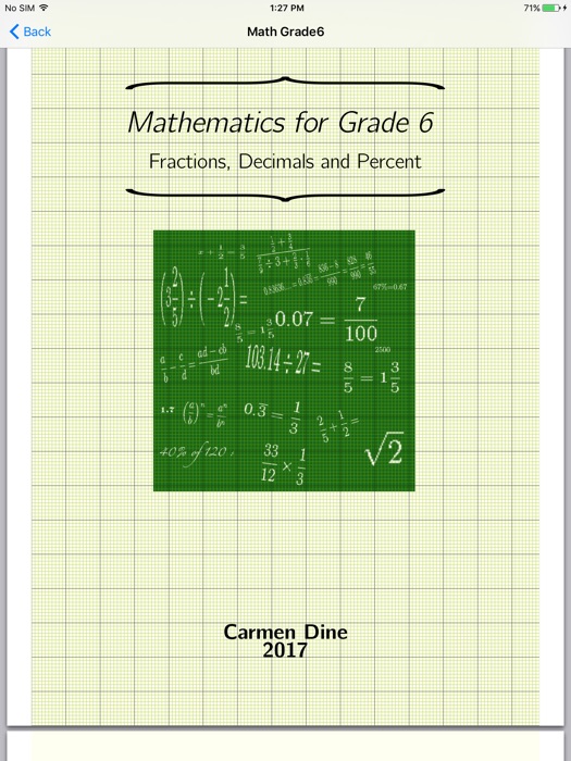 Mathematics Grade 6