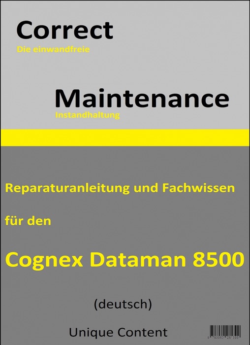 Cognex DataMan 8500 - Reparaturanleitung und Fachwissen