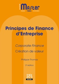 Book's Cover of Principes de Finance d'Entreprise