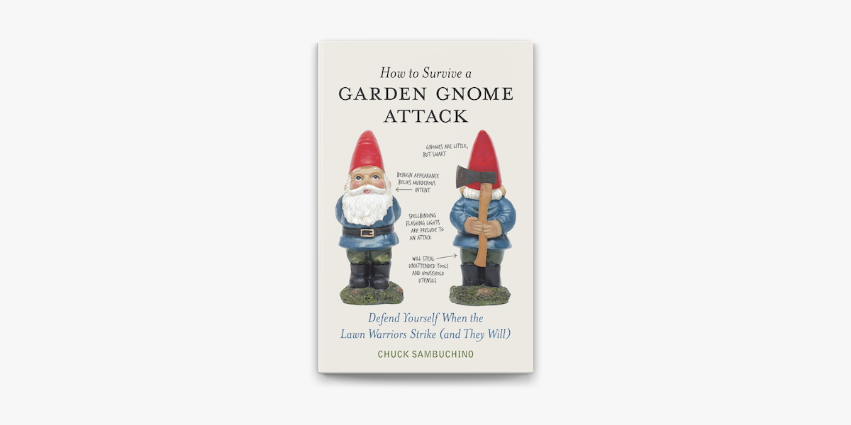 How To Survive A Garden Gnome Attack On Apple Books