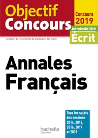 Book's Cover of Objectif CRPE Annales Français 2019