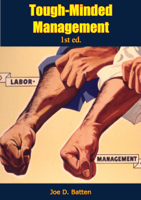 Joe D. Batten - Tough-Minded Management 1st ed. artwork