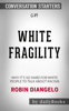 Daily Books - White Fragility: Why It's So Hard for White People to Talk About Racism by Robin DiAngelo: Conversation Starters artwork