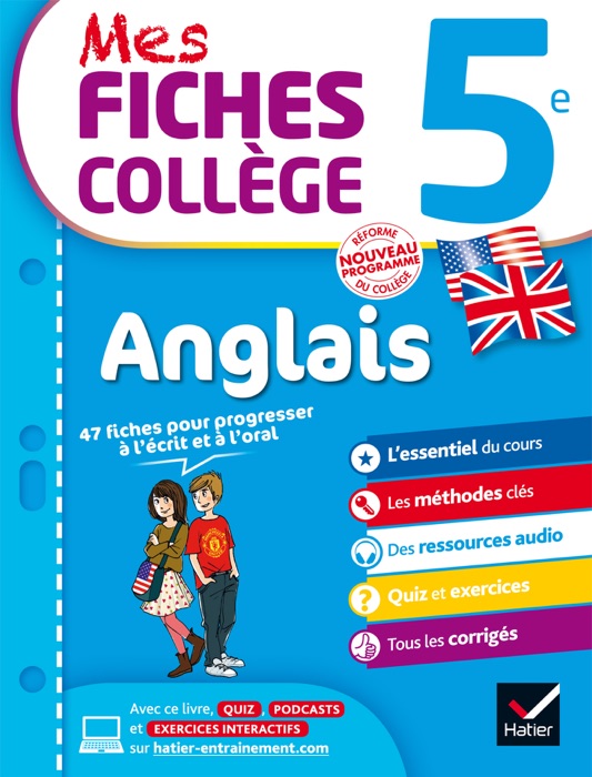 Mes fiches collège Anglais 5e