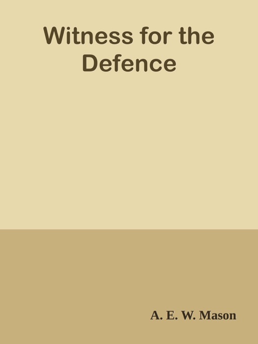 Witness for the Defence