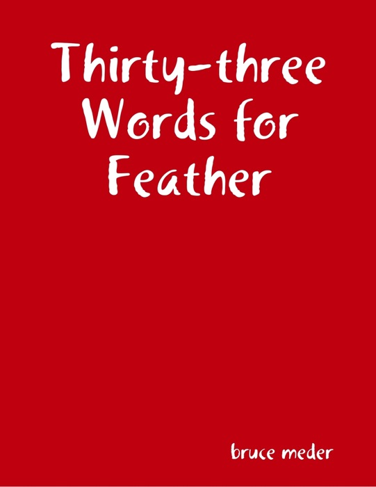 Thirty-three Words for Feather