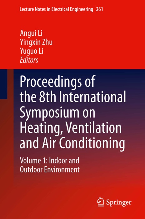 Proceedings of the 8th International Symposium on Heating, Ventilation and Air Conditioning