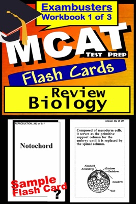 MCAT Test Prep Biology Review--Exambusters Flash Cards--Workbook 1 of 3