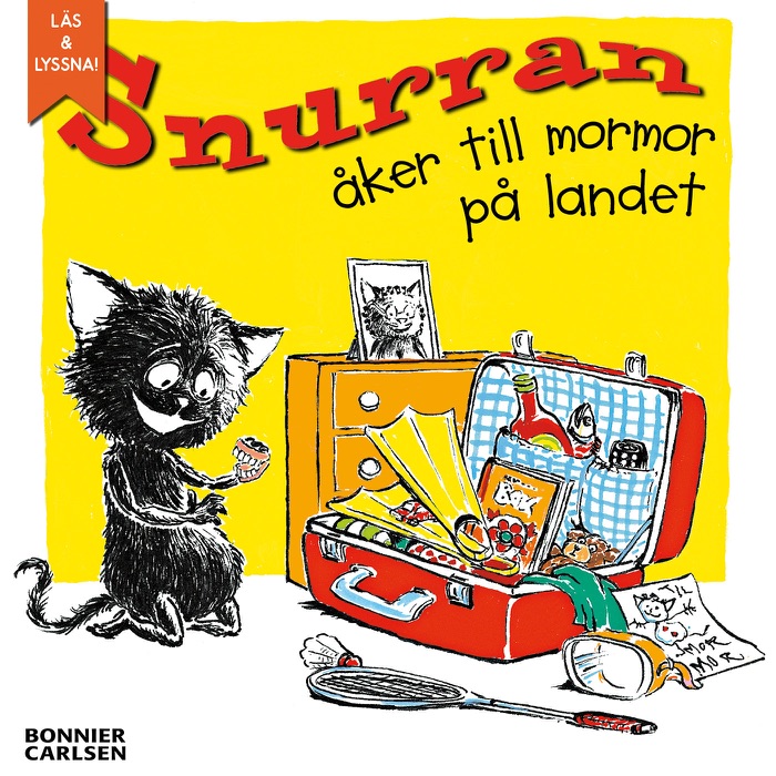 Snurran åker till mormor på landet (e-bok + ljud)