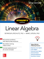 Seymour Lipschutz & Marc Lipson - Schaum's Outline of Linear Algebra, Sixth Edition artwork