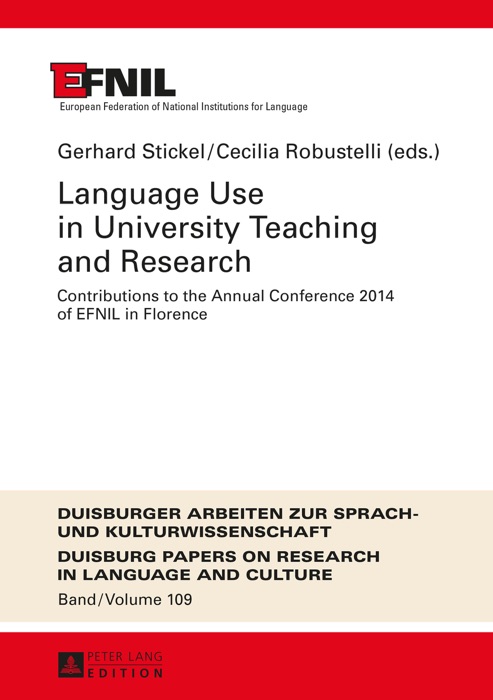 Language Use in University Teaching and Research