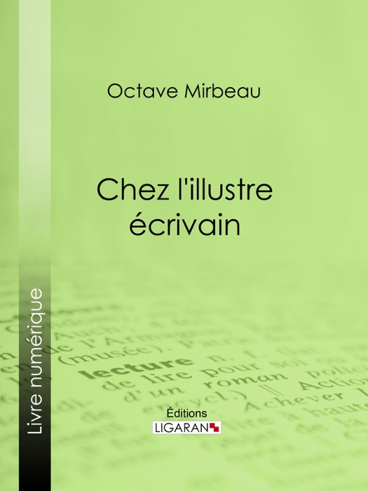 Chez l'illustre écrivain