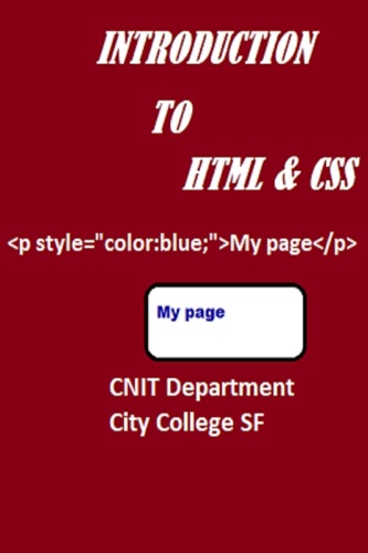 Introduction to HTML CSS