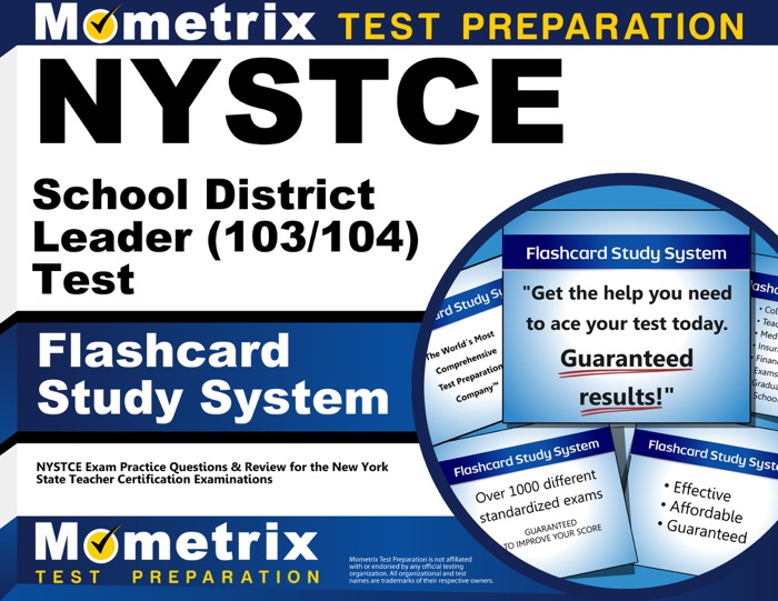 NYSTCE School District Leader (103/104) Test Flashcard Study System: