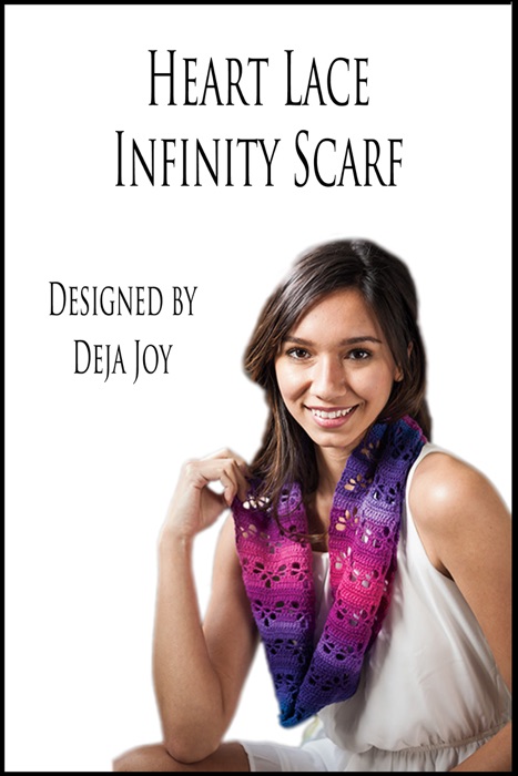 Heart Lace Infinity Scarf