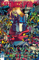 John Barber & Kei Zama - Optimus Prime #25 artwork