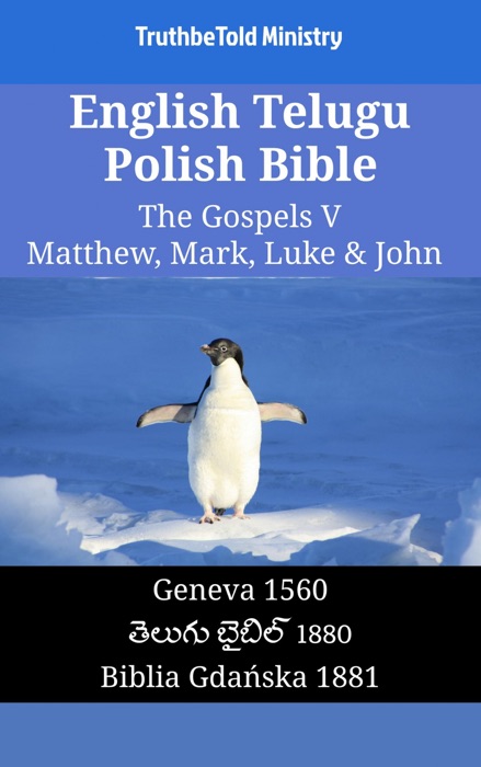 English Telugu Polish Bible - The Gospels V - Matthew, Mark, Luke & John
