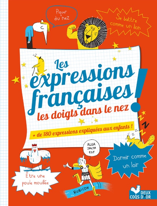 Les Expressions françaises les doigts dans le nez