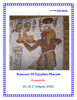 Ramesses III Egyptian Pharaoh - Dr. Head Delpak