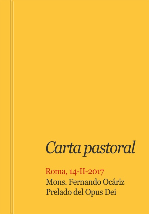 Carta pastoral (14-II-2017)