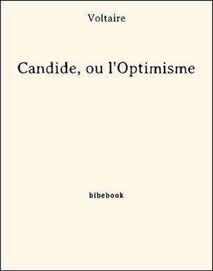 Capa do livro Candide de Voltaire