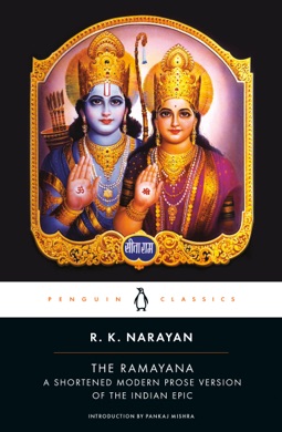 Capa do livro The Ramayana: A Shortened Modern Prose Version of the Indian Epic de R.K. Narayan