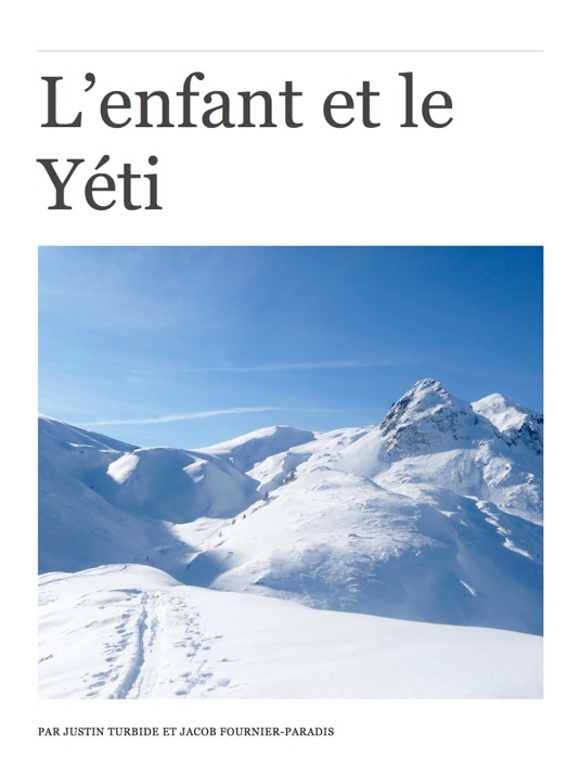 Le monstre des neiges