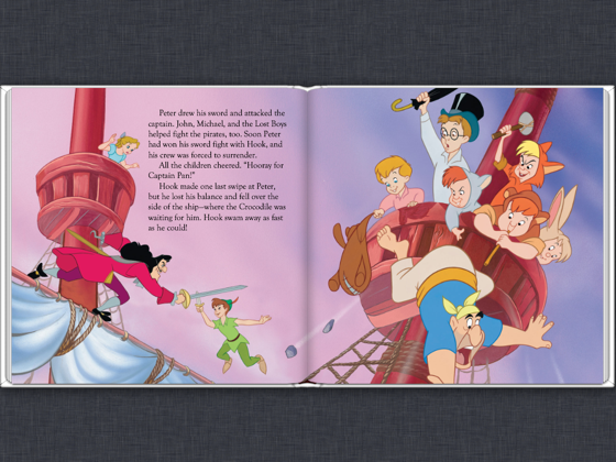 peter pan storybook disney traditions