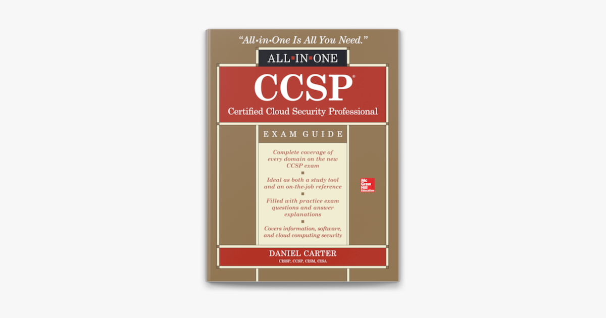 ‎CCSP Certified Cloud Security Professional All-in-One Exam Guide on ...