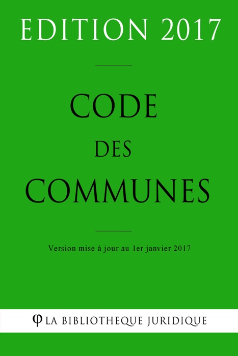 Code des communes 2017