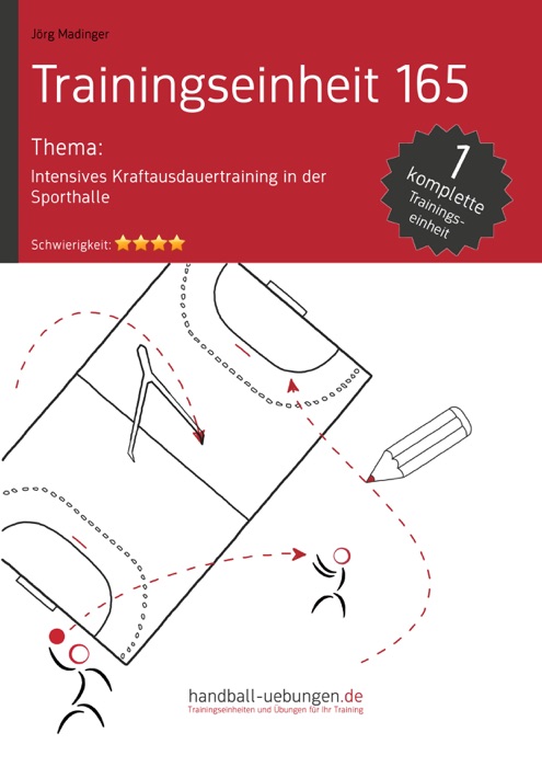 Intensives Kraftausdauertraining in der Sporthalle (TE 165)