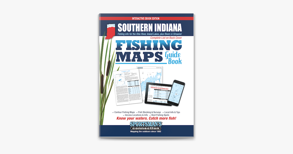 Southern Indiana Fishing Map Guide