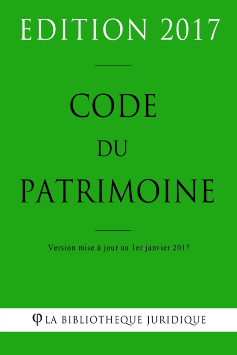 Code du patrimoine 2017