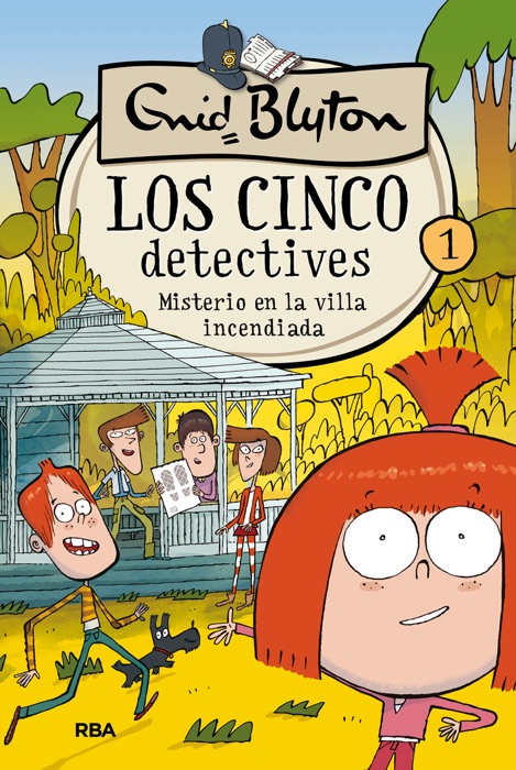 Los cinco detectives #1. Misterio en la villa incendiada