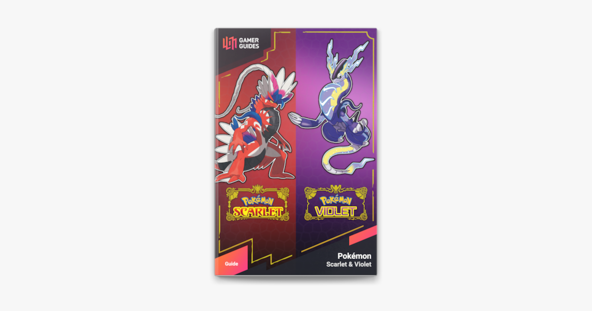 pokémon scarlet and violet strategy guide book