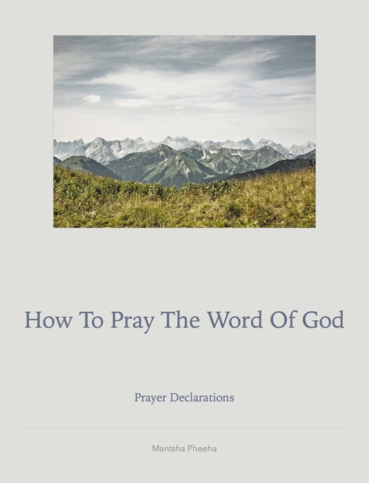 How to pray the word of God