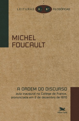 Capa do livro A vontade de saber de Michel Foucault