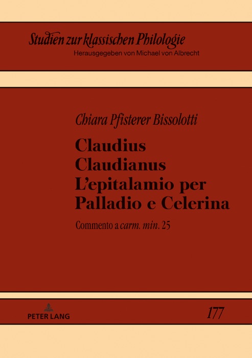 Claudius Claudianus. Lepitalamio per Palladio e Celerina