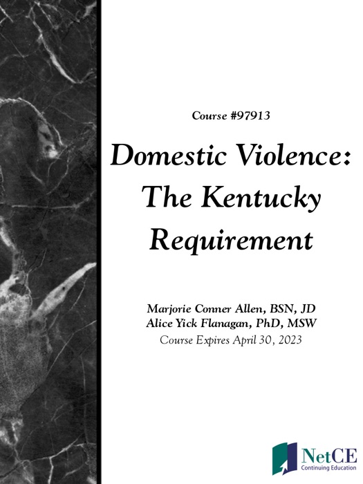 Domestic Violence: The Kentucky Requirement