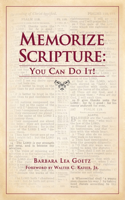 MEMORIZE SCRIPTURE: You Can Do It!
