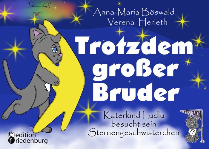 Trotzdem großer Bruder - Katerkind Ludlu besucht sein Sternengeschwisterchen