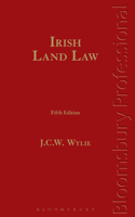 J C W Wylie - Irish Land Law artwork
