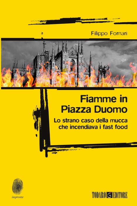 Fiamme in Piazza Duomo