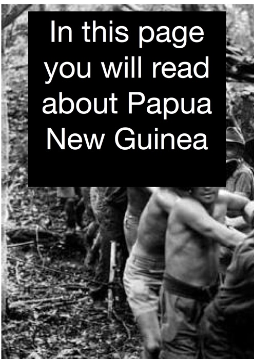 Papua New Guinea Kokoda campaign