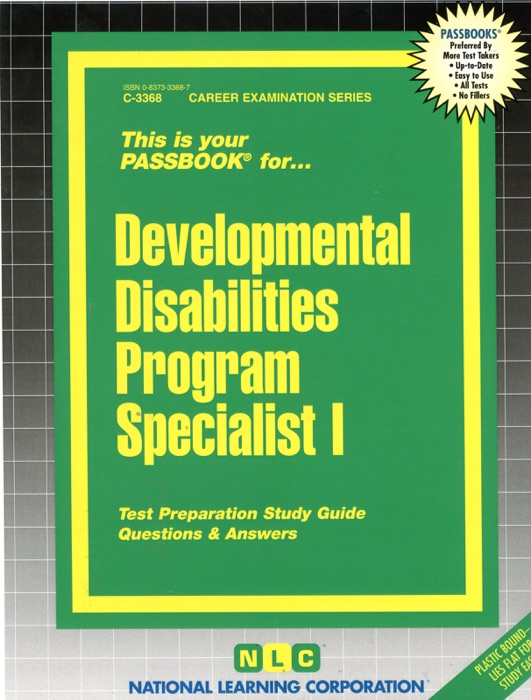 Developmental Disabilities Program Specialist I