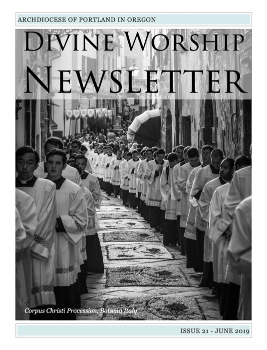 Divine Worship Newsletter - June 2019